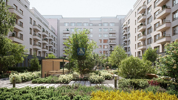 1-к квартира в новостройке, 33 кв.м.