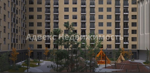 Квартира 1-комн., 35.7 м²