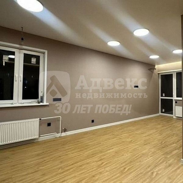 1-к квартира, 46 кв.м.