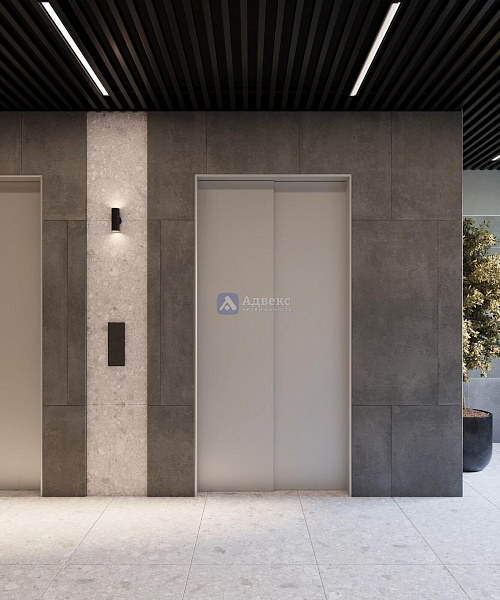 1-к квартира в новостройке, 37 кв.м.