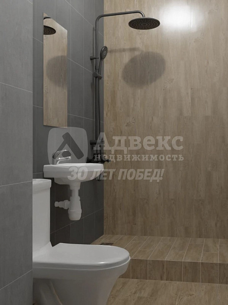 Квартира 1-комн., 39.6 м²