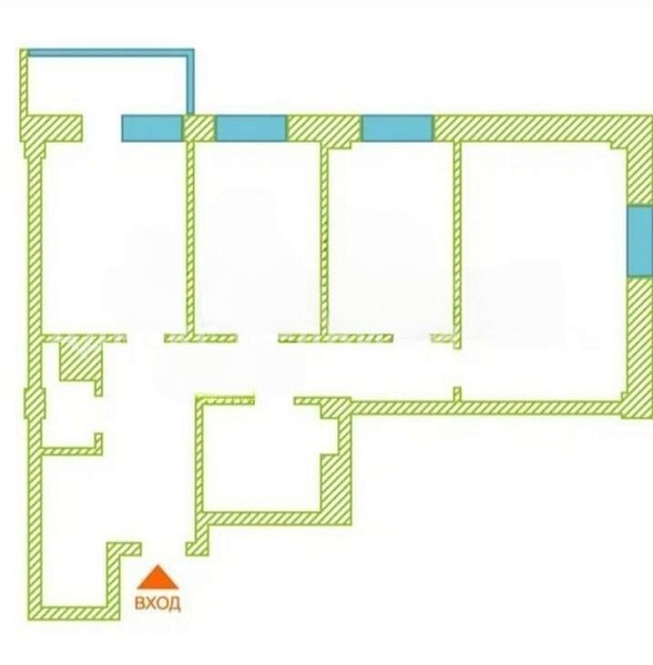 Квартира 3-комн., 78 м² Квартира 3-комн., 78 м²