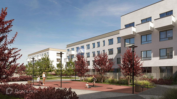 Квартира 1-комн., 44.59 м²