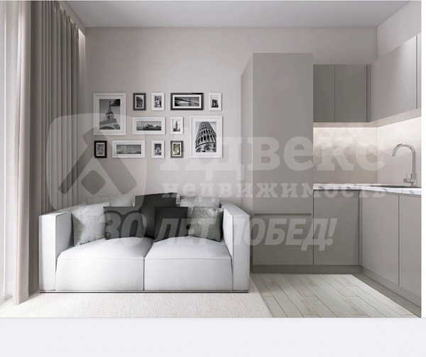 2-к квартира, 67 кв.м.