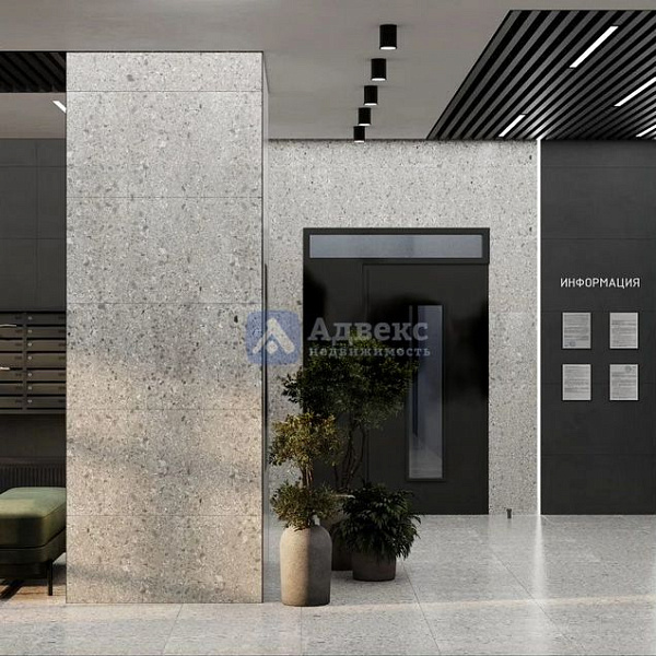 Квартира 1-комн., 40.6 м²