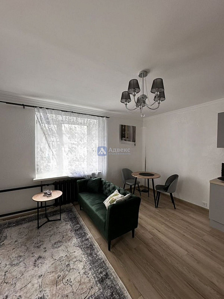 1-к квартира, 39 кв.м.