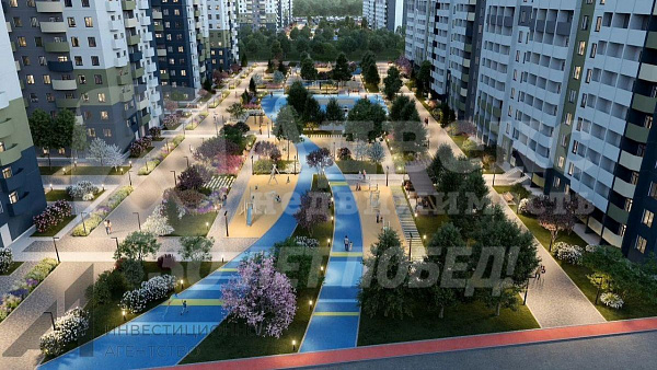 Квартира 2-комн., 54.3 м²