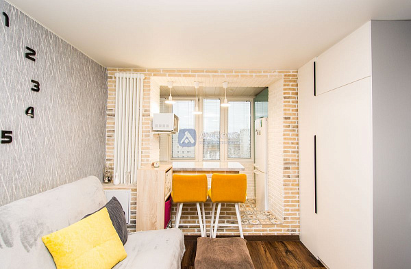 Квартира студия, 15 м²