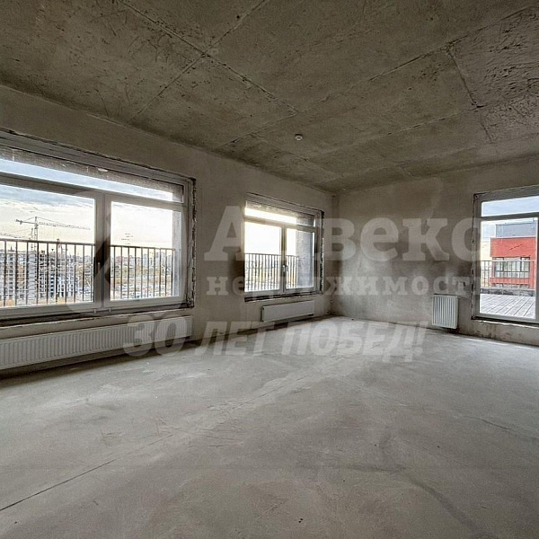 Квартира 3-комн., 91 м²