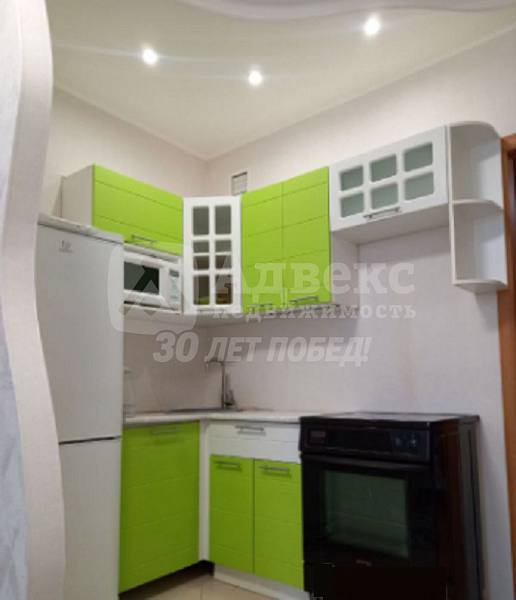 Квартира 1-комн., 43.9 м²