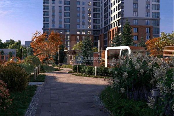 1-к квартира в новостройке, 35 кв.м.