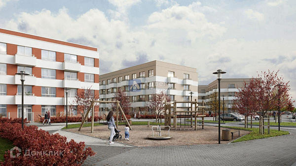 Квартира 1-комн., 44.59 м²