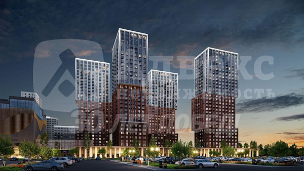 1-к квартира, 34 кв.м.