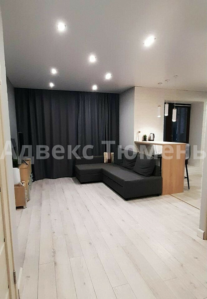 Квартира 1-комн., 53.5 м²