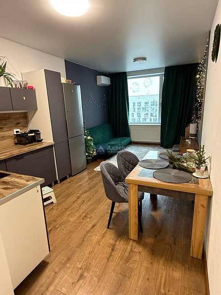 Квартира 1-комн., 46 м²