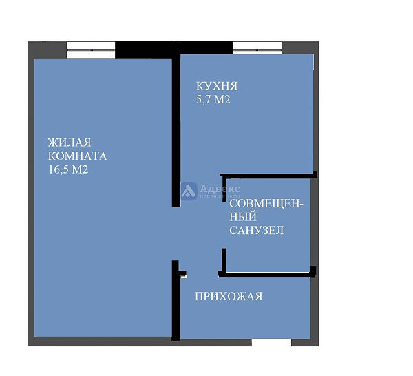 1-к квартира, 26 кв.м. 1-к квартира, 26 кв.м.