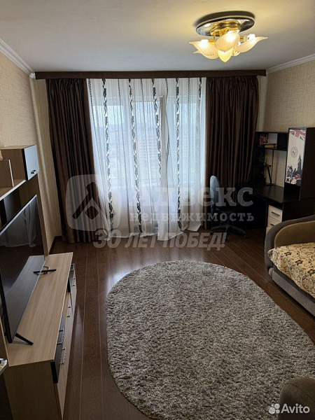 Квартира 1-комн., 38.8 м²