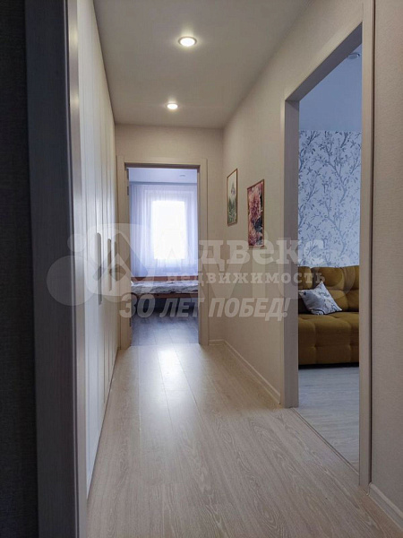 2-к квартира, 55 кв.м.