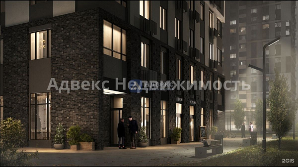 Квартира студия, 34.2 м²