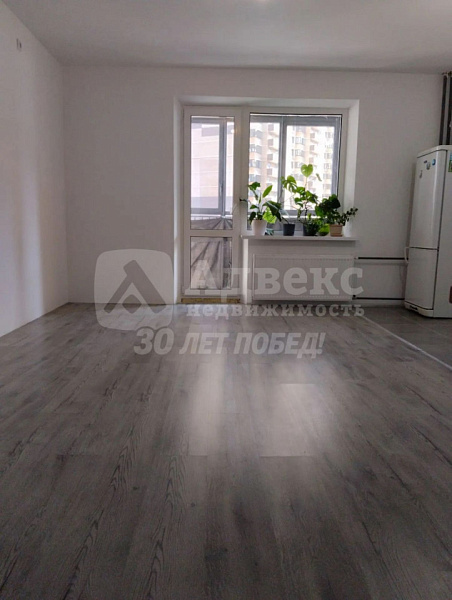 Квартира 1-комн., 40.9 м²