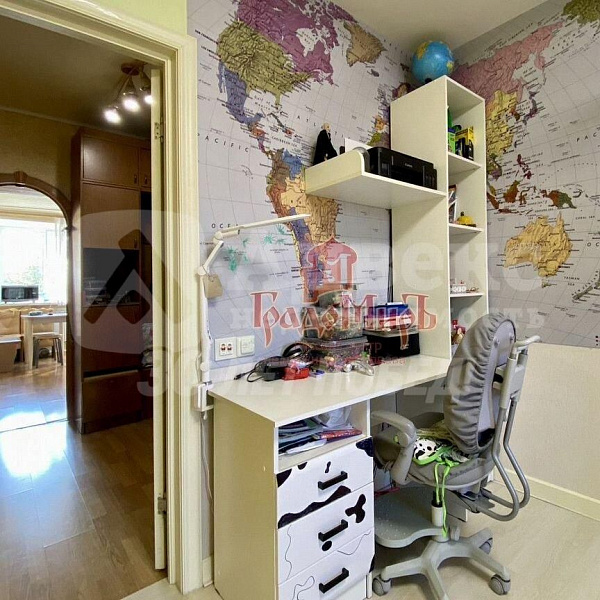 3-к квартира, 60 кв.м.