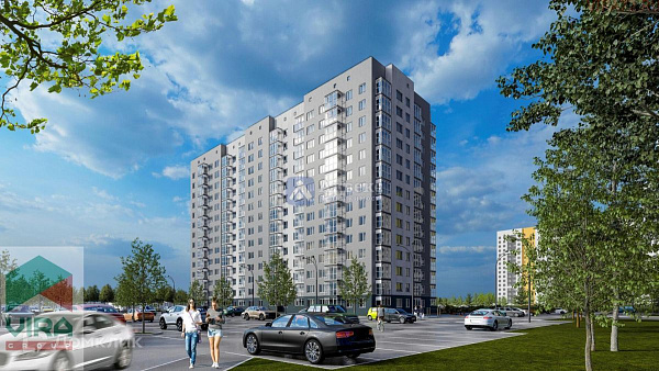 Квартира 1-комн., 38.8 м²