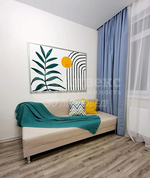 Квартира 1-комн., 37.45 м²