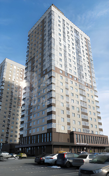 Квартира 1-комн., 32.9 м²