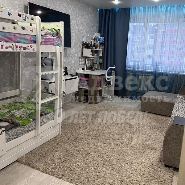 1-к квартира, 43 кв.м.