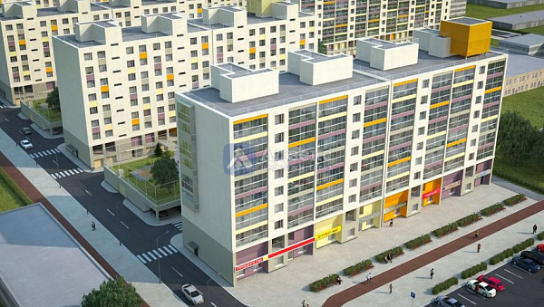 Квартира 1-комн., 37.3 м²