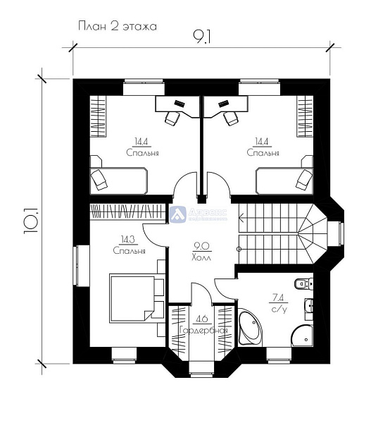 Коттедж 207 м² Коттедж 207 м²