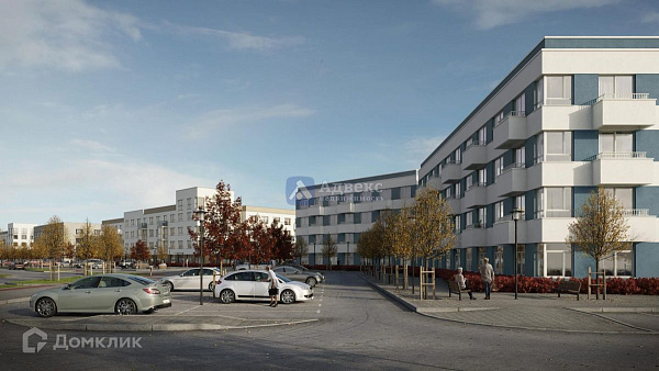 Квартира 1-комн., 44.59 м²