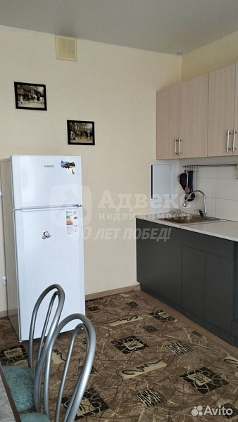1-к квартира, 36 кв.м.