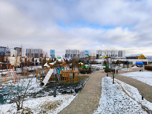 1-к квартира, 39 кв.м.