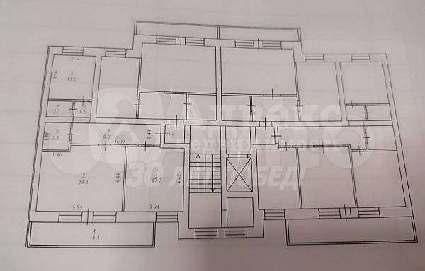 Квартира 2-комн., 69.6 м²