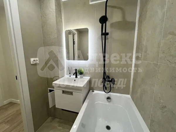 Квартира 1-комн., 34.1 м²