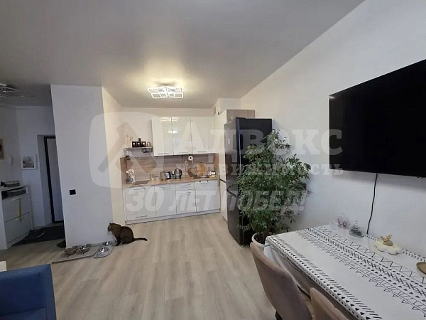 Квартира 1-комн., 40.4 м²