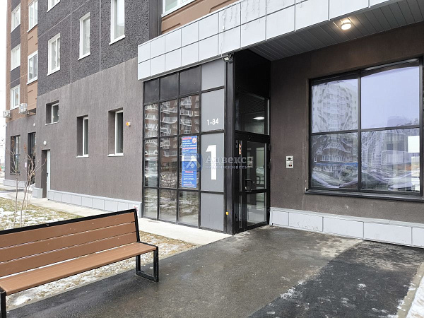 1-к квартира, 39 кв.м.