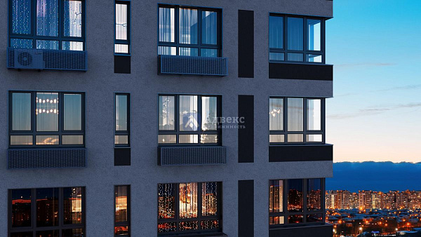 1-к квартира в новостройке, 45 кв.м.