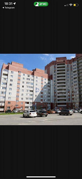 2-к квартира, 54 кв.м.