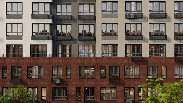 1-к квартира в новостройке, 45 кв.м.