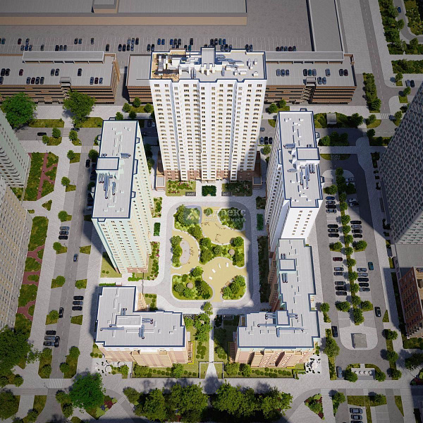 Квартира 2-комн., 54.1 м²