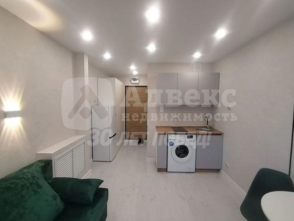 Квартира студия, 16.7 м²