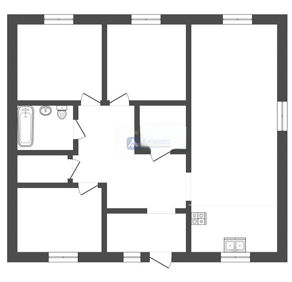 Коттедж 118.7 м²