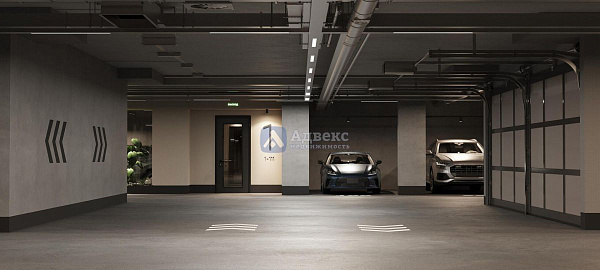 Квартира 1-комн., 46.3 м²