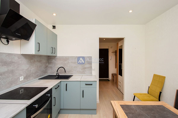 Квартира 1-комн., 33.6 м²