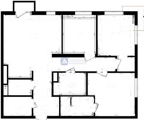 3-к квартира, 86 кв.м.