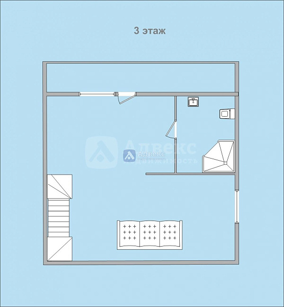 Квартира 3-комн., 112.6 м²