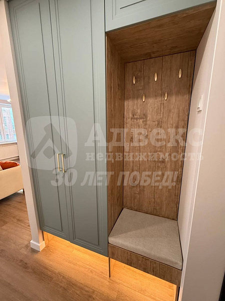 Квартира 1-комн., 39 м²