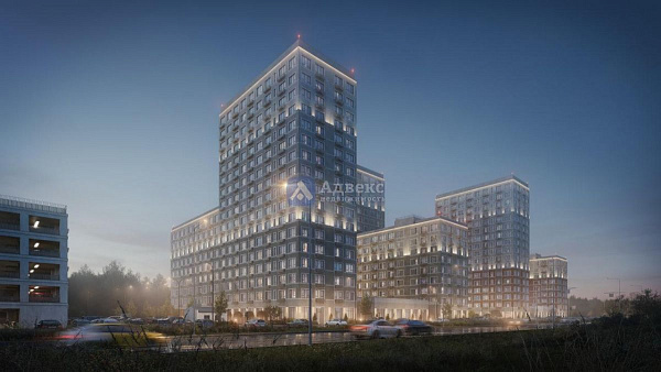 Квартира студия, 27.49 м²